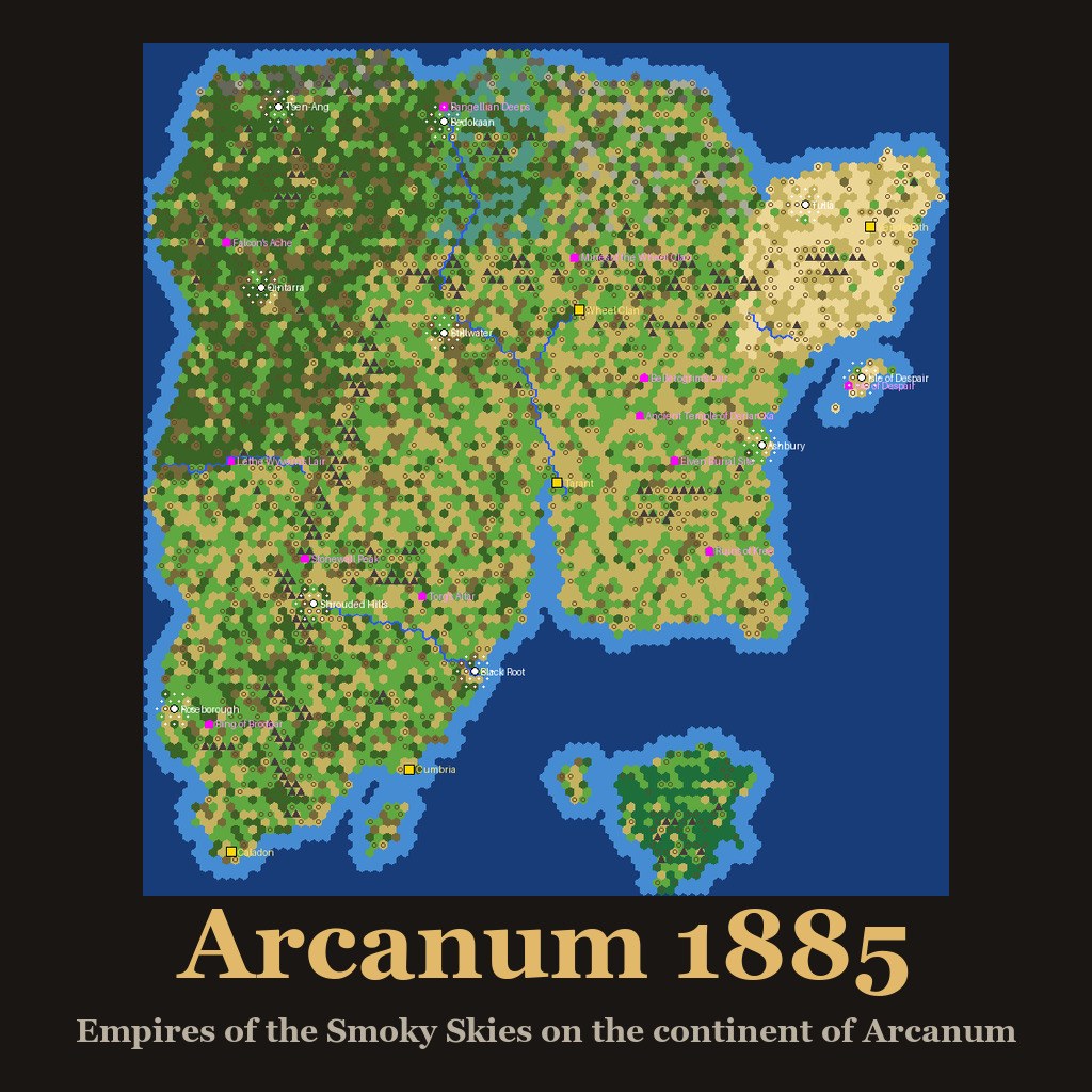 Arcanum 1885 cover